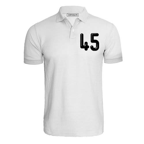 White Polo Shirt -no.45