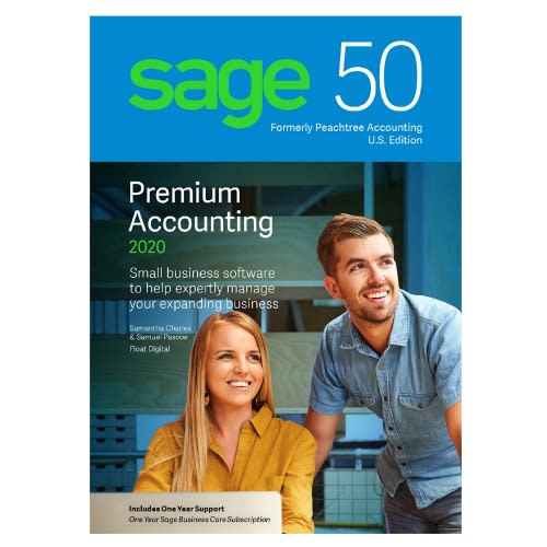 Sage Software Sage 50 Premium Accounting 2020 U.s Edition - 1user