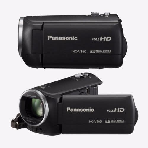 Professional Hc-v160 Long Zoom Camcorder - Black