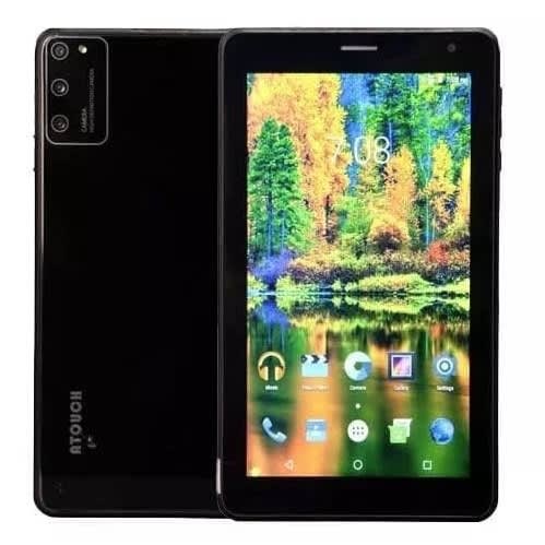 Atouch S05 Pro Kids Tablet -7'' - 4GB RAM - 64GB ROM  -4G LTE- WIFI & Free Earphones - Black
