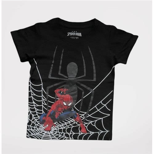 Spider-man 2 Piece Boys Set Black & White