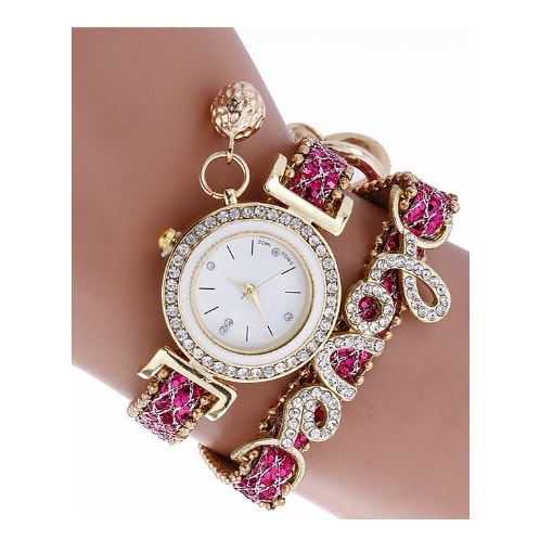 Women Quartz - Fanteeda Love - Wristwatch - Purple