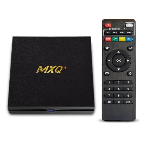 Smart Android Tv Box Mxq+ 4k Ultra Hd Video - 32GB ROM + 4GB RAM & Wireless Keyboard With Backlight