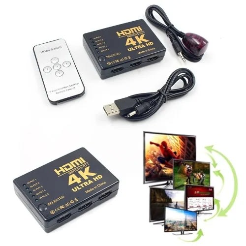 5 To 1 Switch Hdmi Hub Tv Switch