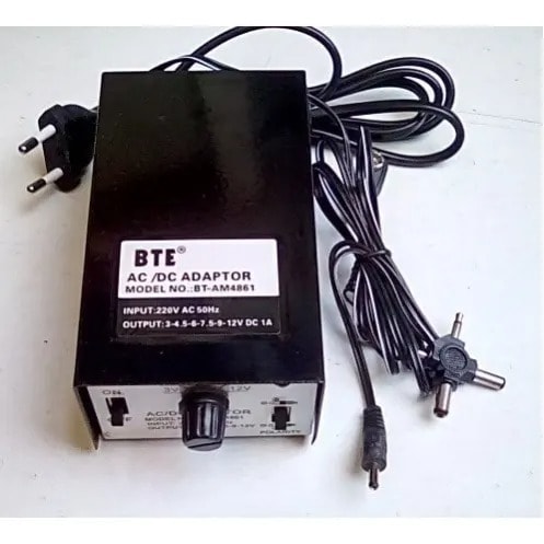 Bte Universal Adapter Plug - Ac/dc Power Supply
