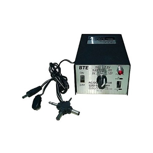 Bte Universal Adapter Plug - Ac/dc Power Supply
