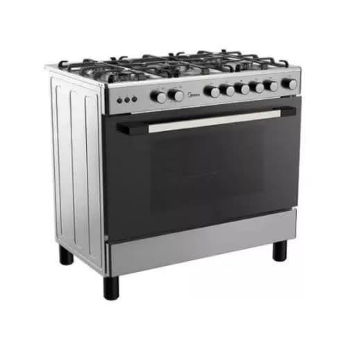 Inox 5 Burner Gas Cooker - 36lmg5g030