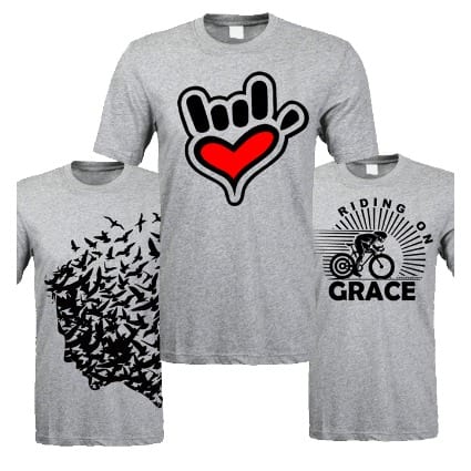 All Grey Everything T-shirt Bundle (3-in-1) - Grey