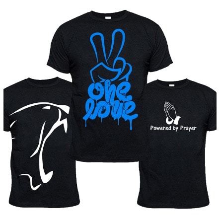 All Black Everything T-shirt Bundle (3-in-1) - Black
