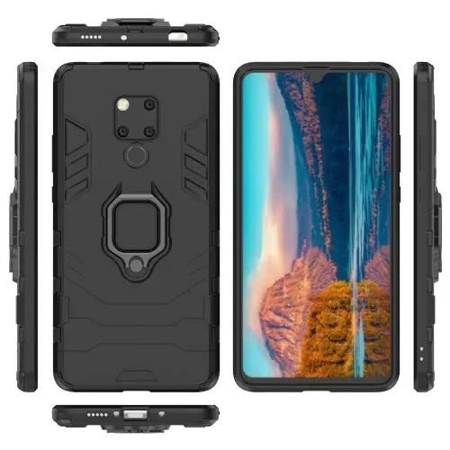 Armor Back Cover Case For Huawei Mate 20x - Black