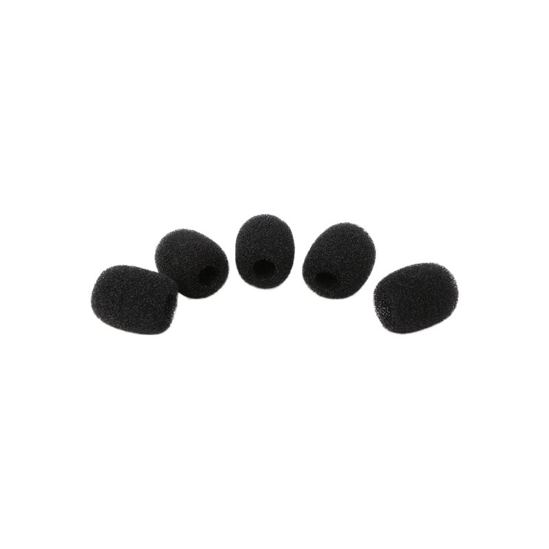 5x Round Ball Lavalier Microphone Foam Windscreen Sponge
