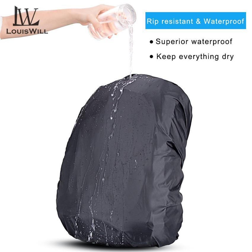 LouisWill Outdoor Backpack Rain Cover 30-50L Bag Portable