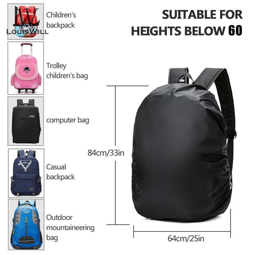 LouisWill Outdoor Backpack Rain Cover 30-50L Bag Portable