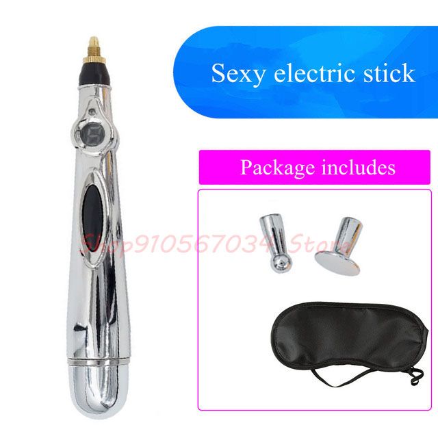 Electric Shock Stick With Led For Couple Adult