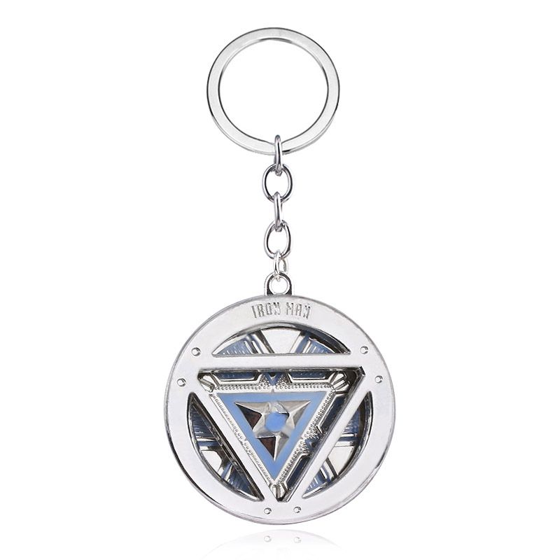 Man Tony Stark Avengers 4 Iron The Heart Endgame Keychain