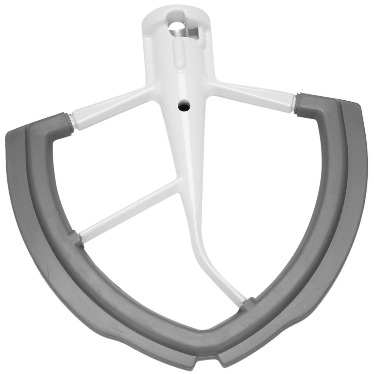 Flex Edge Beater for KitchenAid Bowl-Lift Stand Mixer - 6 Quart Dough Mixing Paddle with Flexible Silicone Edges