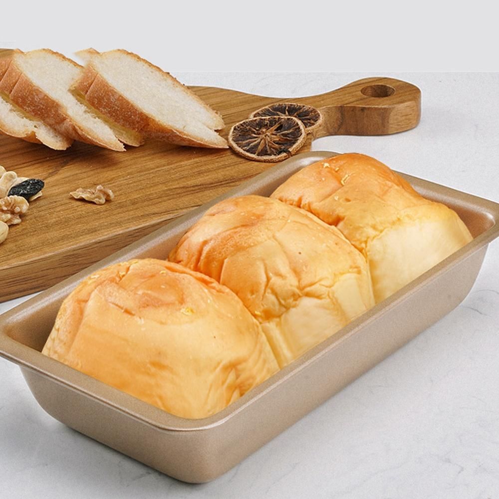 2Pcs 9 Inch Loaf Baking Pan Toast Bread Mold Cake Mold