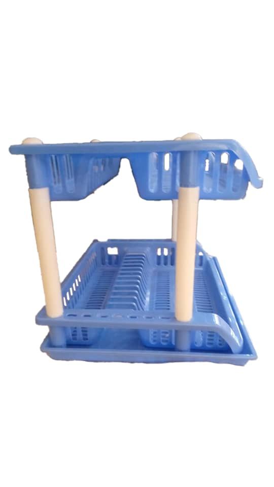 Plastic Plate Rack /Dish Drainer - 2 Layers