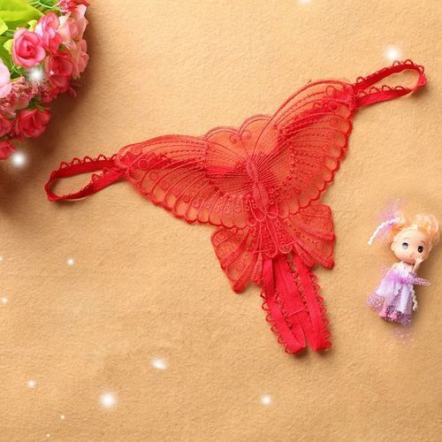Butterfly Ladies G-string Panties - 4Piece