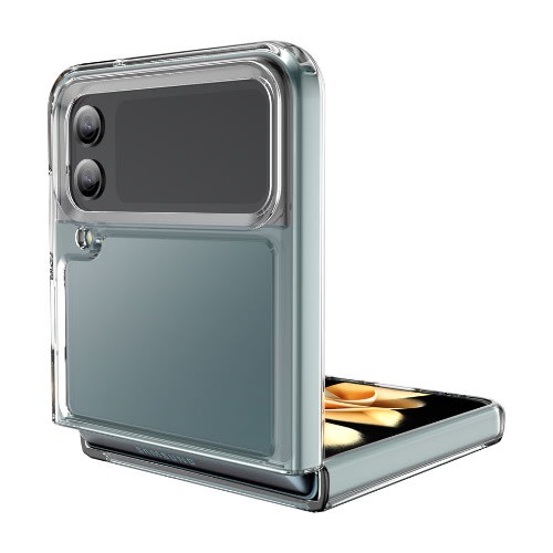 Transparent Hard Acrylic Case For Samsung Galaxy Z Flip 4