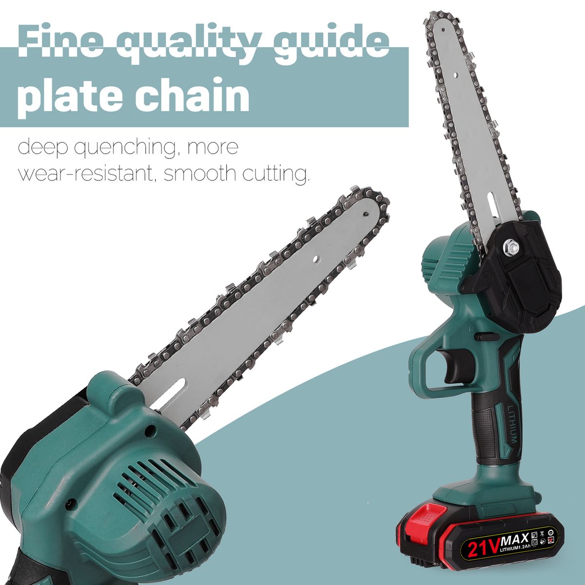 21V Two Battery Portable Mini Electric Pruning Saw