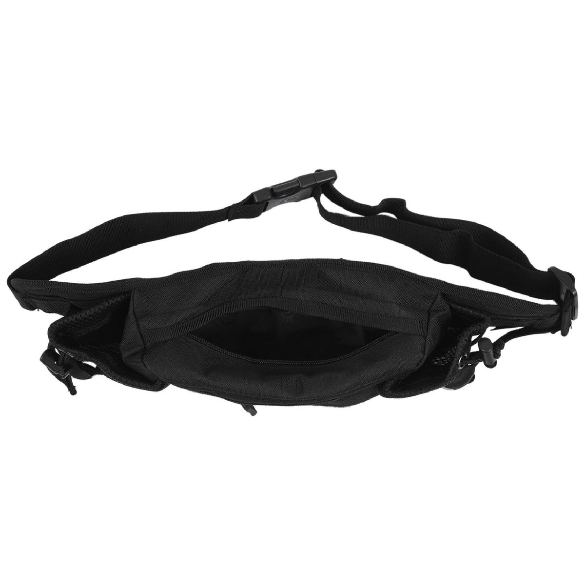 Protector Plus Black Tactical Waist Pack Bag Waterproof Phone Bag Water Bottle Pouch Unisex Chest Bag For Camping Hiking Hunting