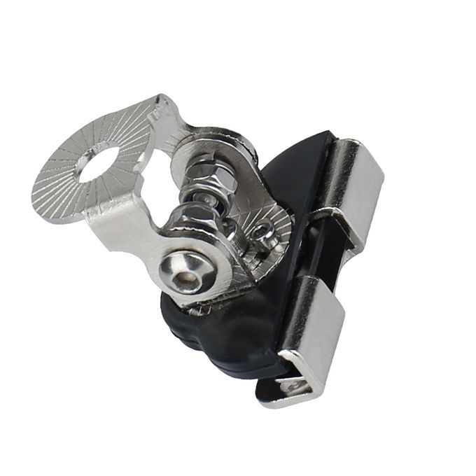 2 Pcs Stainless Steel Pillar Hood Mounting Bracket Clamp