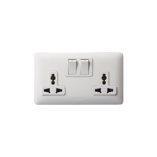 2-Gang 6-13A Multisocket Outlet-WDBA1721