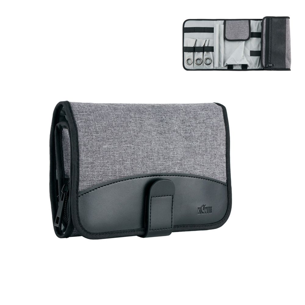 High Capacity Travel  Organizer For Smart Phone  Data Cable Earphone Passport Memory Cards Card Reader Case Bag