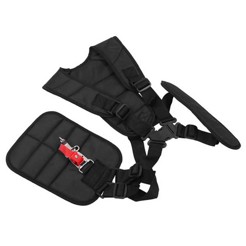 Nylon Double Shoulder Harness Lawn Mower Strap Grass String Trimmer Brush Cutter Harness Belt Garden Power Pruner