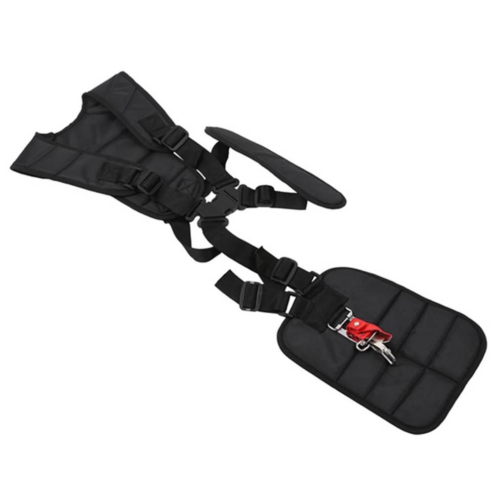 Nylon Double Shoulder Harness Lawn Mower Strap Grass String Trimmer Brush Cutter Harness Belt Garden Power Pruner