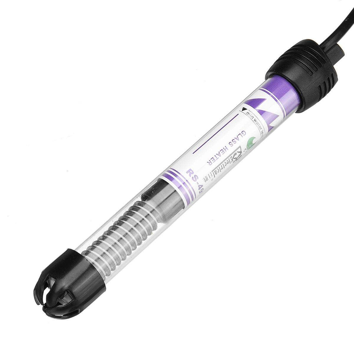 25W-300W Adjustable Aquarium Fish Tank Water Heater Submersible Anti-Explosion 50W