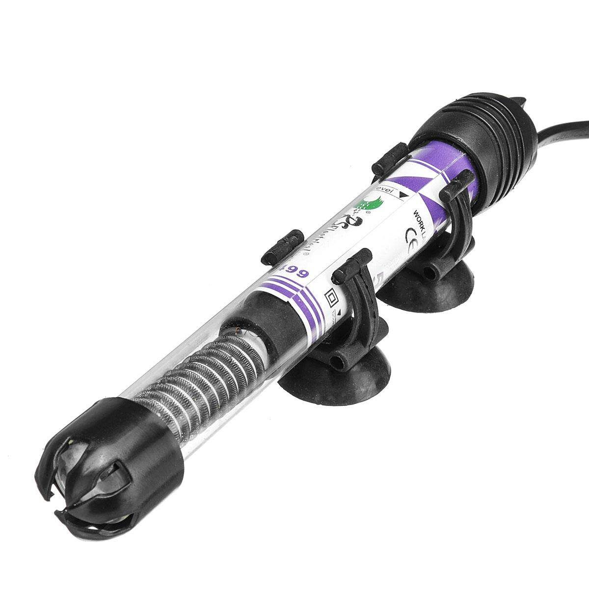 25W-300W Adjustable Aquarium Fish Tank Water Heater Submersible Anti-Explosion 50W