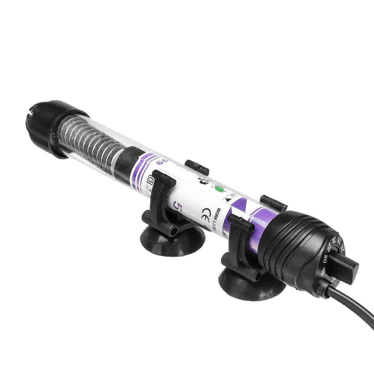 25W-300W Adjustable Aquarium Fish Tank Water Heater Submersible Anti-Explosion 50W