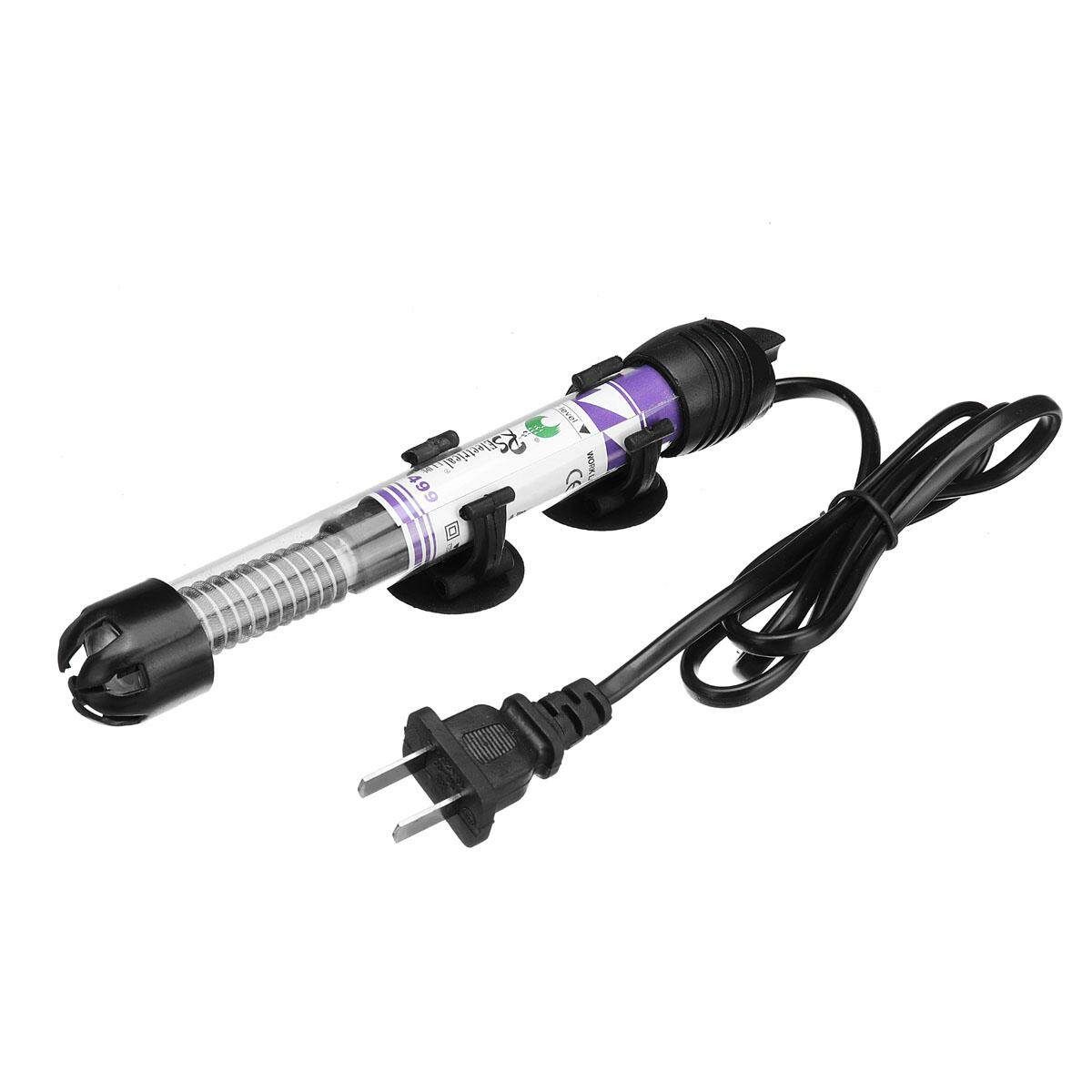 25W-300W Adjustable Aquarium Fish Tank Water Heater Submersible Anti-Explosion 50W