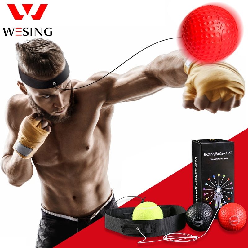 Boxing Reflex Balls 3 Style Boxing Balls With Headband And Extra