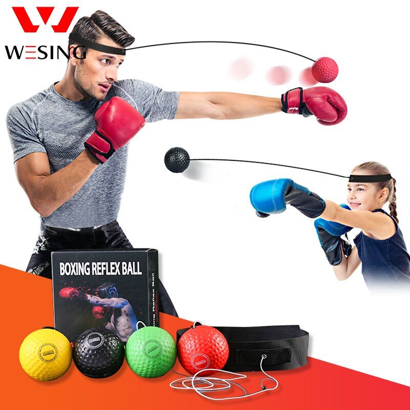 Boxing Reflex Balls 3 Style Boxing Balls With Headband And Extra