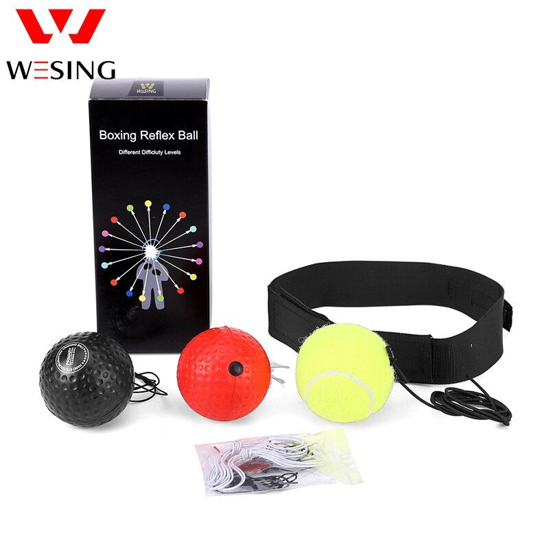 Boxing Reflex Balls 3 Style Boxing Balls With Headband And Extra