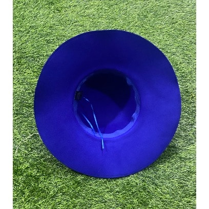 Suede Inspires Blue Women’s Sun Beach Hat