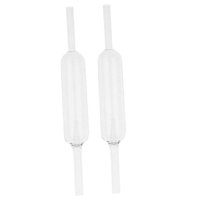 2-pack Aquarium Planted Tank CO2 Monitor Bubble Counter Easy To