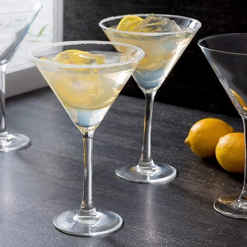 Arc Martini Glass (Set Of 8), 5 Oz