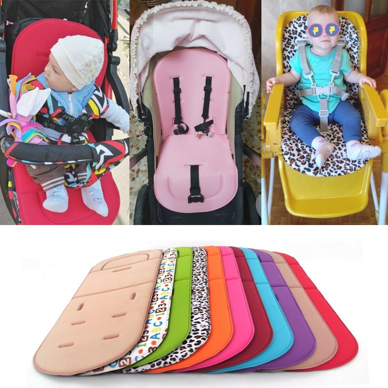Coussin De Siege En Coton Doux Pour Poussette Et Bebe, Tapis De Poussette, Tapis De Siege De Voiture, Housse De Poussette, Doublure, Lavable, Accessoire Pour Bebe Zebra Pattern