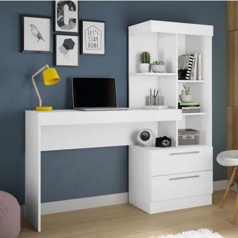 Desk With Bookcase - LAG & PHC Delivery Only (Lagos Delivery Only)