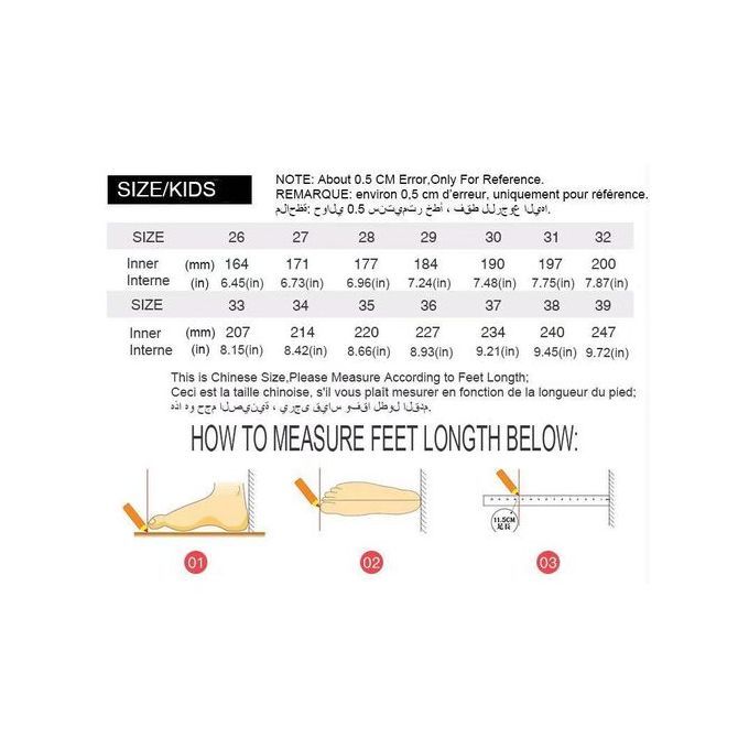 Boy Casual School Outing Anti-Slip Lightweight Sandals - Black+Red