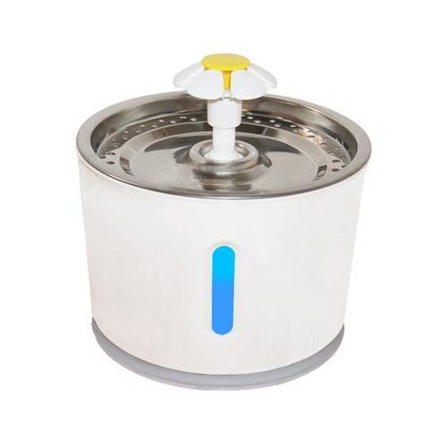 Automatic Cat Water Fountain With Filter 2.4L Pet Drinking Water Dispenser Electric USB LED Dog Cat Drinking Fountain Cat Feeder