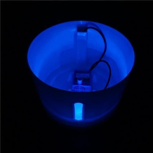Automatic Cat Water Fountain With Filter 2.4L Pet Drinking Water Dispenser Electric USB LED Dog Cat Drinking Fountain Cat Feeder