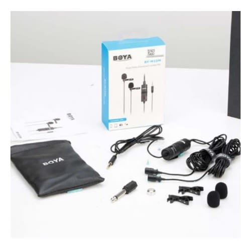 Boya By-m1 Clip-on Microphone - Black