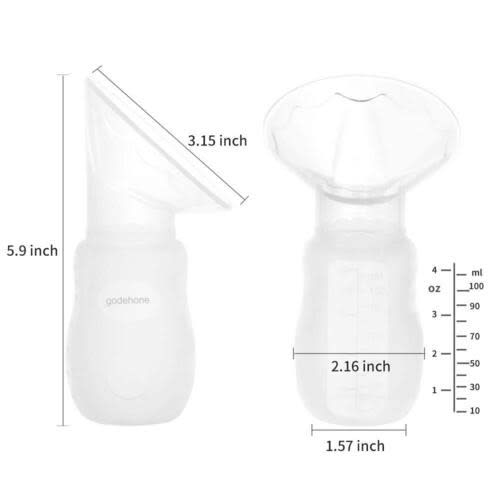 Silicone Breast Pump 2 Pack