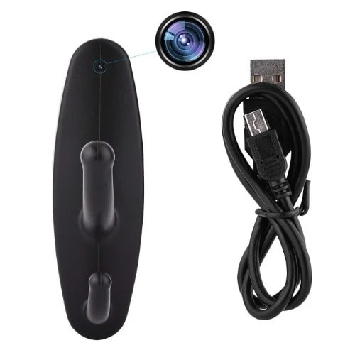 1080p Hanger Hook Mini Spy Camera - Dvr Motion Detection - Black