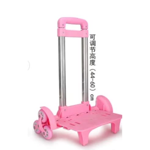 Princess Girl Character 6 Wheel - 3 In 1 Trolley Bag With Lunch Bag And Pencil Case